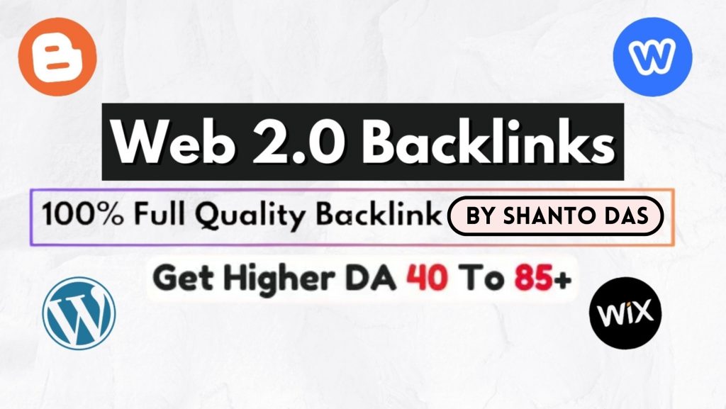 Web 2.0 Backlink Site List In 2024